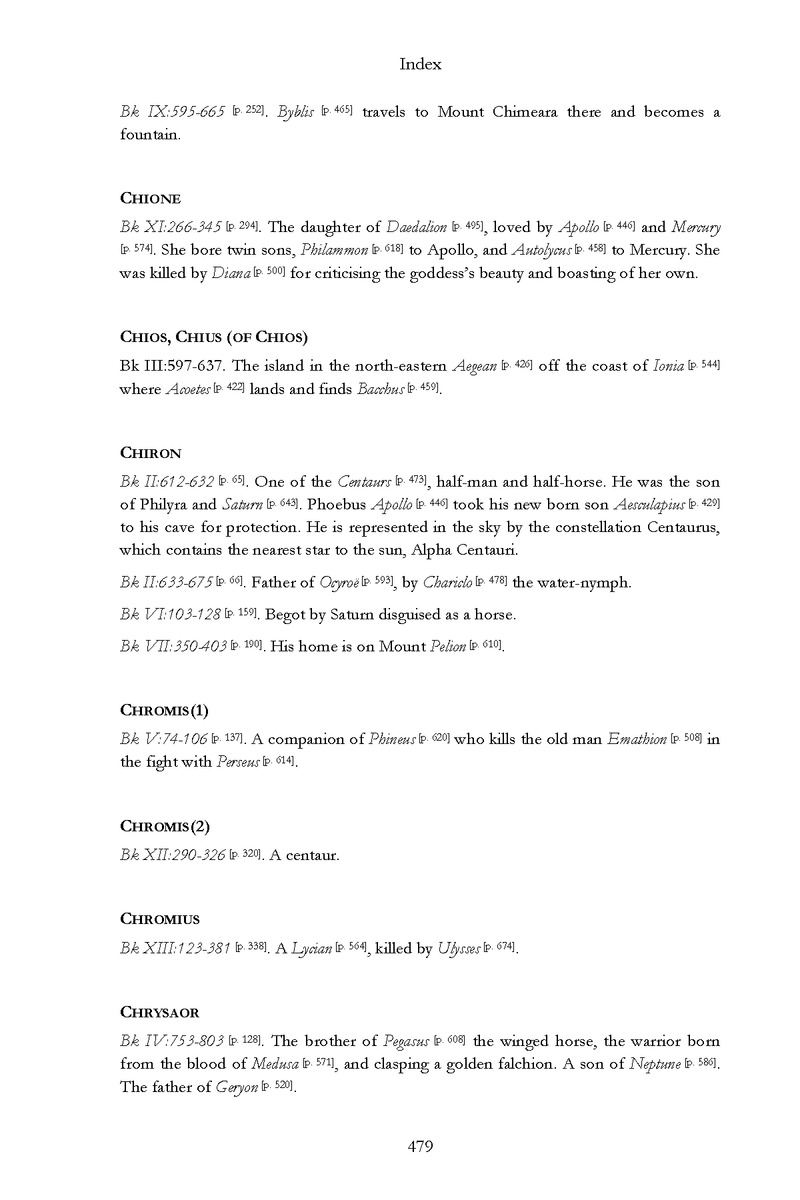 Ovid: The Metamorphoses - Page 479